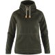 Fjällräven Damen Hoodie Övik Fleece Deep Forest