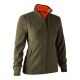 Deerhunter Damen Wende-Fleecejacke Lady Pam Bonded Orange 36