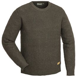 Pinewood Herren Strickpullover Ralf Brown Melange