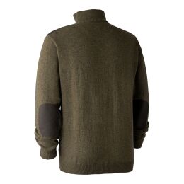 Deerhunter Herren Pullover Sheffield Knit Zip-Neck Cypress S