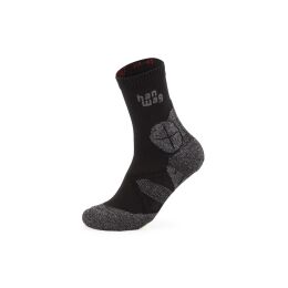 Han Wag Unisex Hike Socke Asphalt/Green