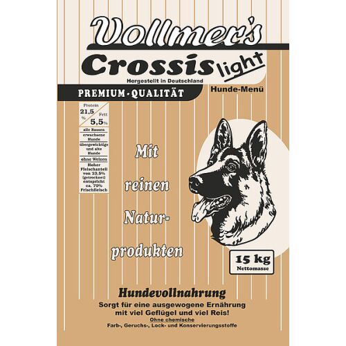 Vollmers Hunde Trockenfutter Crossis light