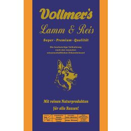 Vollmers Hunde Trockenfutter Lamm & Reis