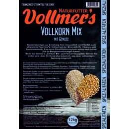 Vollmers Hunde Nahrungserg&auml;nzung Vollkorn Mix