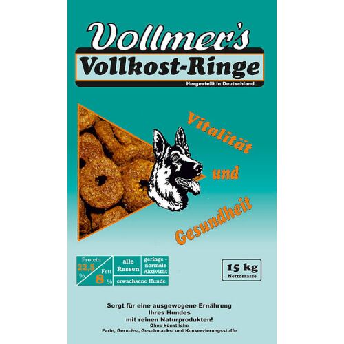 Vollmers Hunde Trockenfutter Vollkost-Ringe