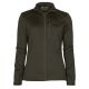 Pinewood Damen Fleecejacke Frazer Power Dark Mossgreen