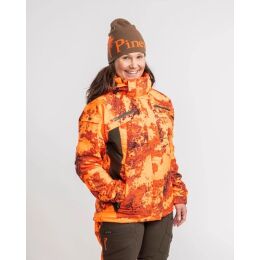 Pinewood Damen Jacke Hunter Pro Extreme 2.0 Camou Strata Blaze