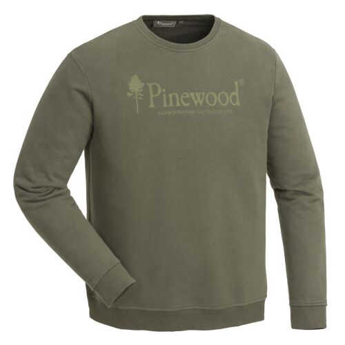 Pinewood Herren Sweater Sunnaryd Green M