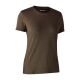 Deerhunter Damen T-Shirt Basic 2er- Pack Adventure Green/Brown 36