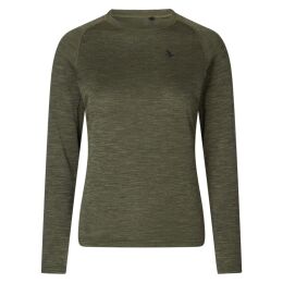 Seeland Damen Langarmshirt Active Pine Green