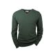 Hubertus Herren Pullover Lammwolle Dunkeloliv